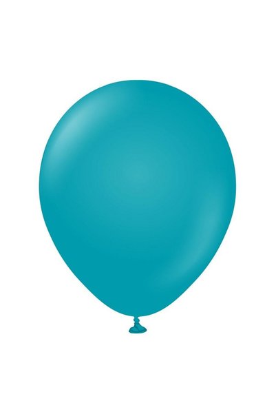Godan Baloane din latex turcoaz pastel 30 cm 100 buc Kalisan