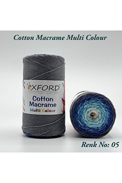 Oxford İplik Cotton Macrame Multi Colour Renk No: 05