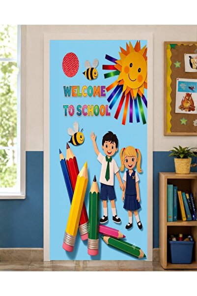 PROMISEBACKDROP2 190X75Cm Elastic Door Decoration, Fabric Door Dressing, Welc...