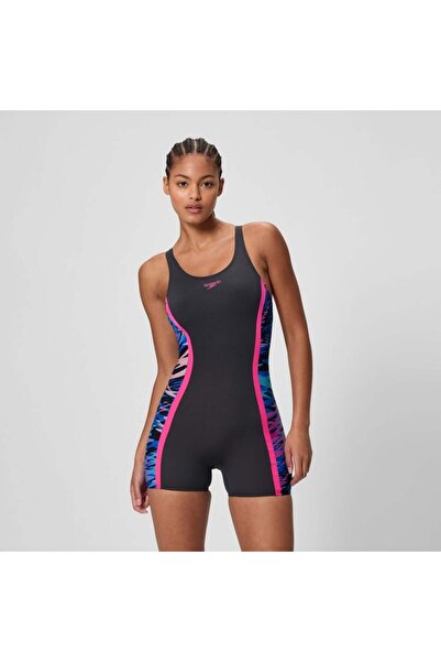 SPEEDO Hyperboom Splice Muscleback Kadın Şortlu Yüzücü Mayosu