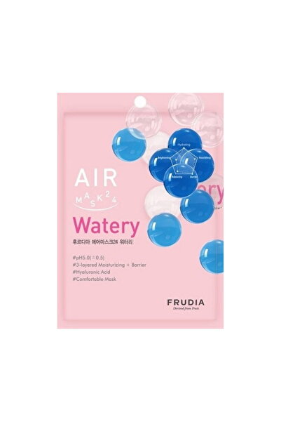 FRUDIA Air 24, cu efect de apă, hidratantă, mască tip șervețel, pentru față, ...