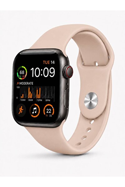 Miyole Apple Watch Uyumlu 4 5 6 7 8 9 10 Se 42 44 45 49 Mm Uyumlu Kordon Silikon