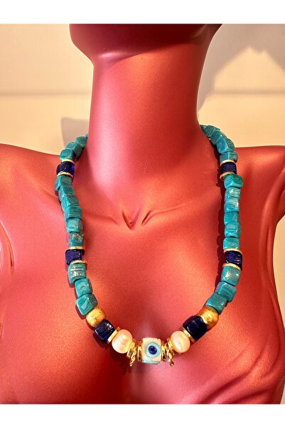 Milena Designer Store Milena Istanbul Bodrum Beaded Design Necklace