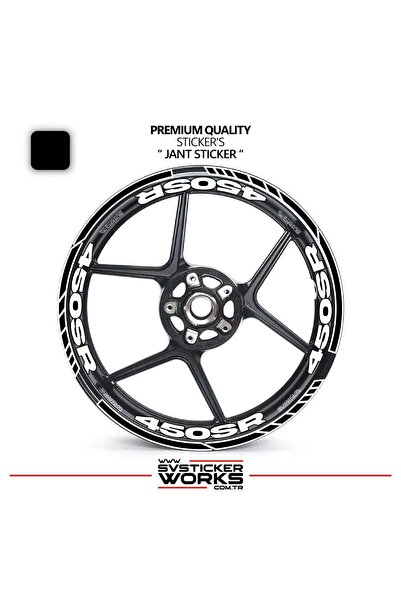 ARONA Cfmoto 450Sr Wheel Sticker and Inner Text Printed Label Sticker Model P...