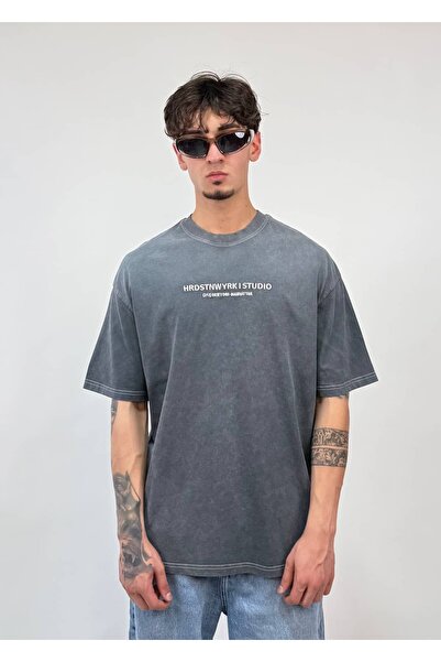 zaee Studio Line Oversize Washed T-Shirt