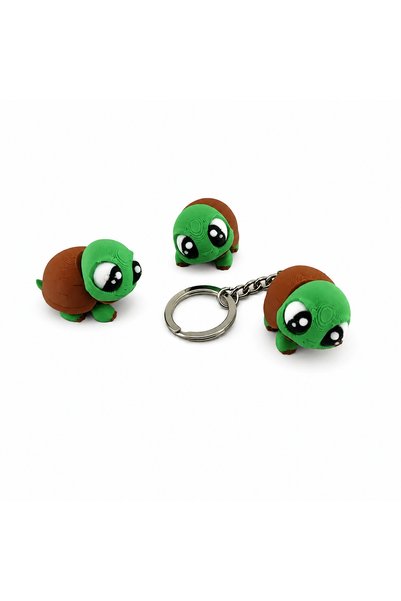 Yapı3D Cute Turtle Keychain 🔑   Bag Ornament 🎒   Decorative Mini Figure