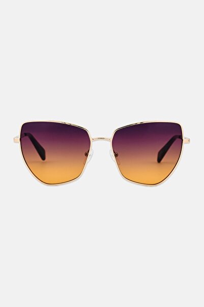 Liu Jo Women LJ159S Cat Eye Sunglasses, Gold
