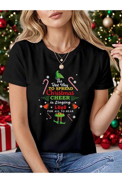 12 HERTZ The Best Way Spread Christmas Cheer Is Singing Loud All to Hear Lett...