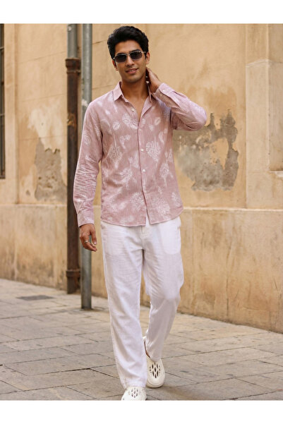 TRULOOM By Styli Men Comfort Floral Printed Casual Shirt