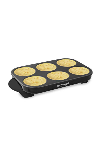 Techwood Aparat de făcut mini-clătite TCP-066, 6 forme, 1500W