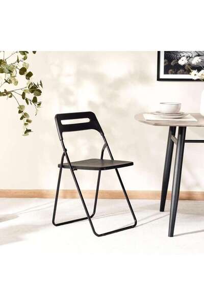 PAN HOME KAYA FOLDING CHAIR - BLACK