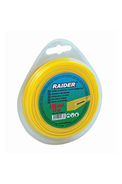 RAIDER Fir pentru trimmer cu profil pătrat 1.65mm x 15m, 110280