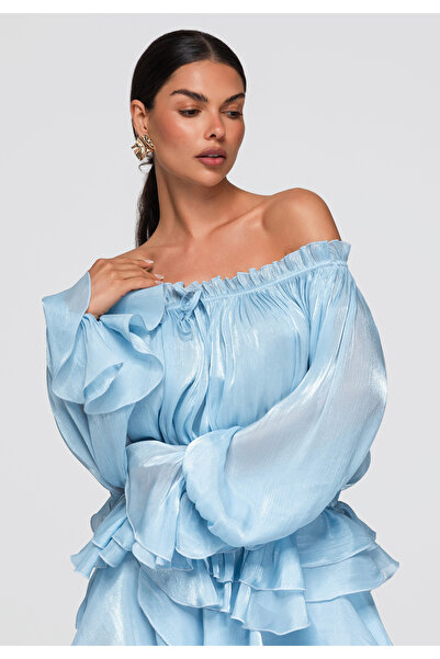 OMBRE Women's Blouse, Casual, Long Sleeve OW-TS-E0064