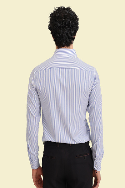 Picuardo Erkek Slim Fit Uzun Kollu Kolay Ütülenebilen Pamuklu Gömlek