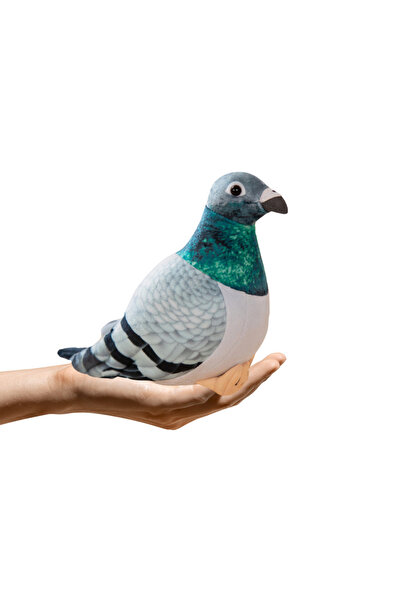 LEAN Porumbel de pluș, 20 cm, gri, 20450