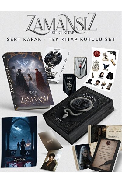 İndigo Kitap Zamansız 2 Ciltli Özel Kutulu M.Rıse gydükkan