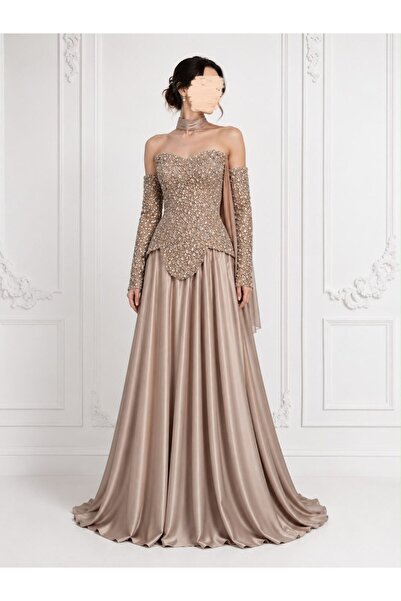 AMAZ taffeta evening dress