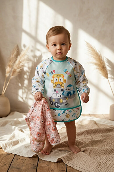 Generic Brand Tinyguard Waterproof Long Sleeve Baby Food and Activity Bib 6-2...