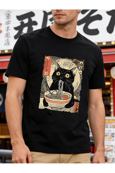 128 Round Collar, Short Sleeves, Casual Shirt for Anime and Pet Lovers, Machi...