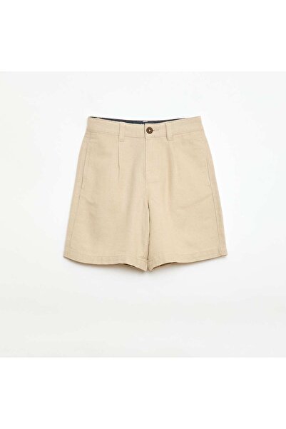 KIABI Plain chino shorts BEIGE