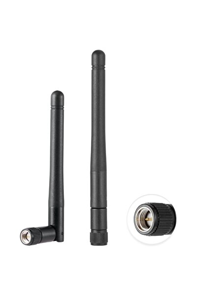Choice 2PCS Dual Band WiFi Antenna 2.4GHz 5GHz 5.8GHz MIMO SMA Male Antennae ...
