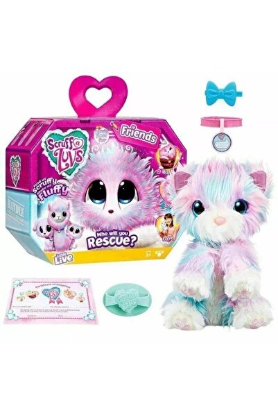 Scruff A Luvs Jucarie de Plus Surpriza Scruff-a-Luvs, Pachet Misterios, Anima...