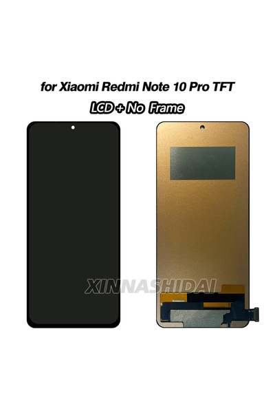 Choice TFT no frame 6.67' TFT For Redmi Note 10 Pro 4G Display LCD Touch Scre...