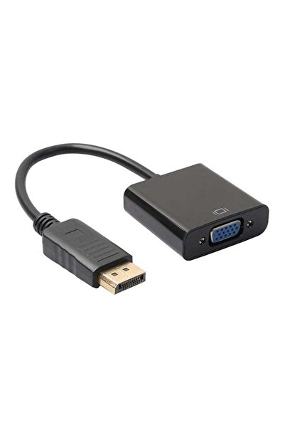 Weetotung 1080P DP Male To VGA Female Video Converter Adapter Cable Black