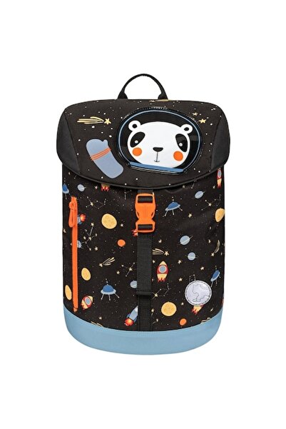 Tiger Rucsac, Hello Panda, pentru copii preșcolari, negru, 0, 34x14x22 cm
