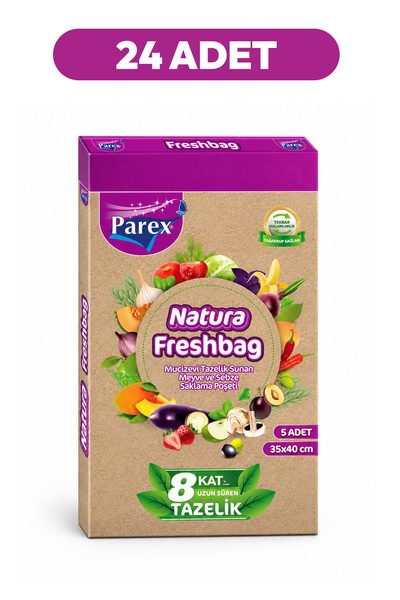 Parex Natura Freshbag Freshness Preserving Bags Twenty-Four Pack