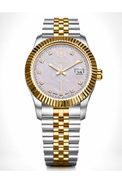 PIRLANT Pink Dial Women's Wristwatch