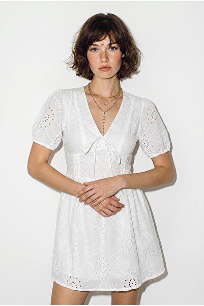 Hiccup LUCCI Rochie Mini Skater Brodată