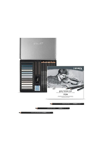 LYRA "Lyra" 25-Piece Sketch Set in Gray Tones