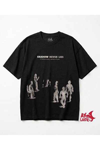 Oversize DTF baskılı Tişört