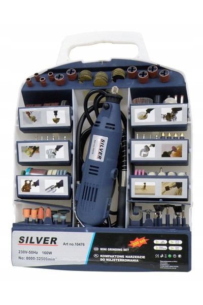 Silverina Mașină de găurit și șlefuit de precizie multifuncțională 160W 230V ...