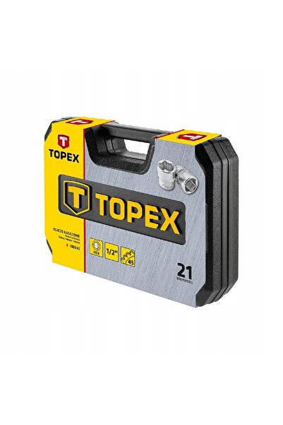 topex 38D642 Set de chei tubulare (21 piese)