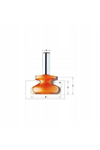 CMT Freză de centrare pentru mandrine de 8mm HM pentru lemn 955.102.11