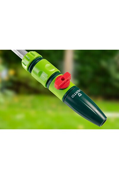 VERTO Furtun de grădină cu tambur automat 20M 15G891