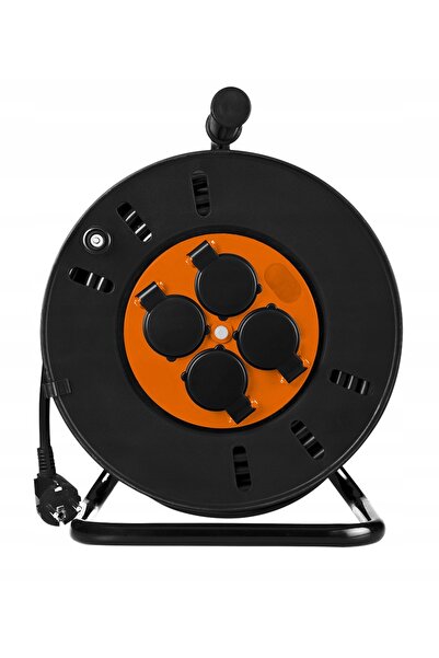 NEO Tools Prelungitor cu tambur 30m 3x1.5mm² IP44 E/F pentru 3200W 4 prize