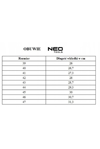 NEO Tools Ghete de lucru NEO 82-015 din piele (mărimea 44)