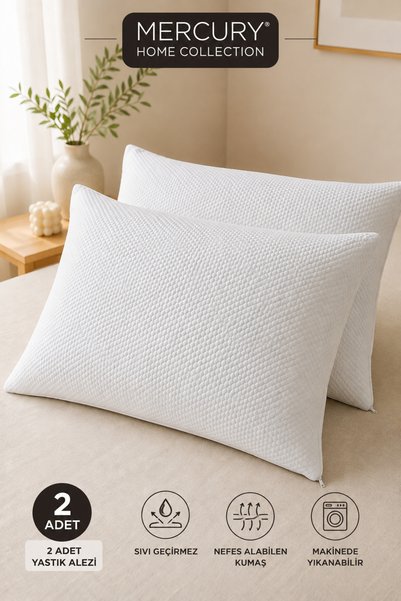 Mercury 2 Pieces of Liquid-Proof 50X70Cm Pillow Covers
