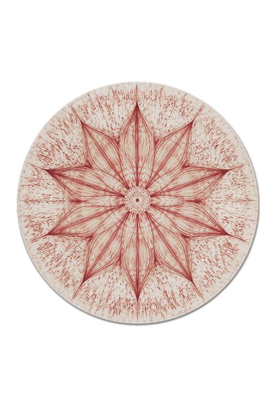 Rugs Modern Halı Sdtamor Plain Patterned Round Modern Woven Base Decorative C...