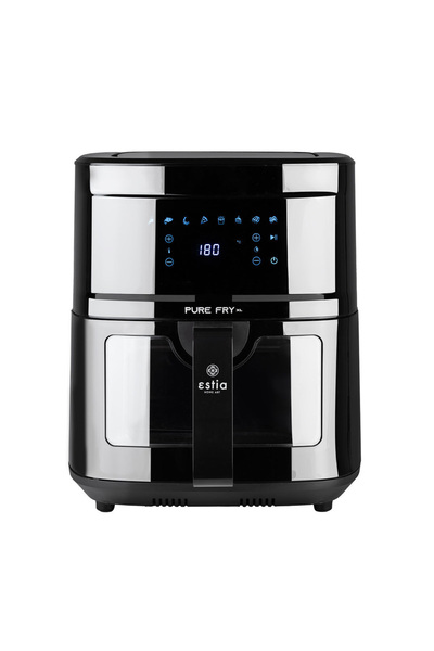 estia Φριτέζα Αέρος Pure Fry XL 1700W 9.1 λίτρα Με Προγράμματα Μαύρο 06-20620