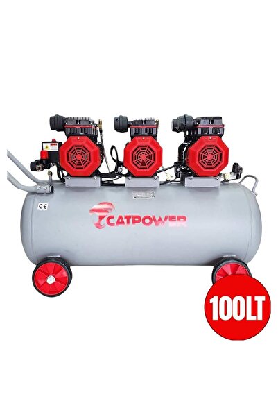 CATPOWER EL ALETLERİ CATPOWER SESSİZ VE YAĞSIZ KOMPRESÖR 6HP 100LT