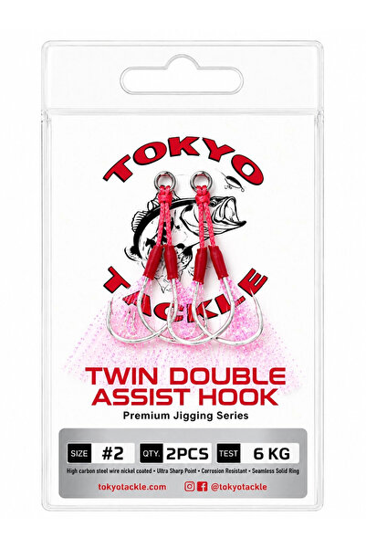 Tokyo Tackle Twin Double Assist Hook 2'li Asist Kanca No:#2