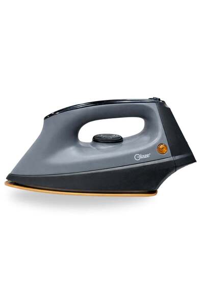 Glaze Heavy Electric Dry Iron 1200W, Fast Heating, Adjustable Temperature Con...
