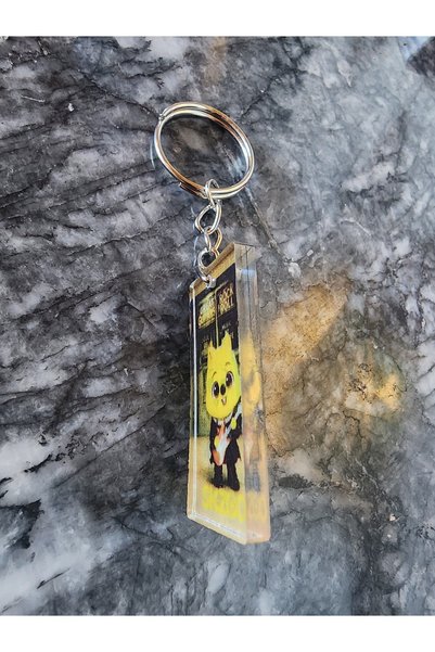 PEPİKON Skzoo Straykids Han Quoakka Epoxy Keychain Bag Accessory