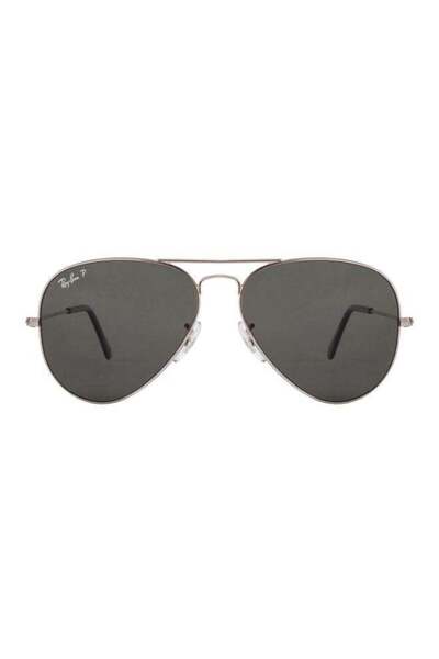 Ray-Ban Unisex Polarized Aviator Sunglasses - RB3025-003/58 - Lens Size: 58 m...