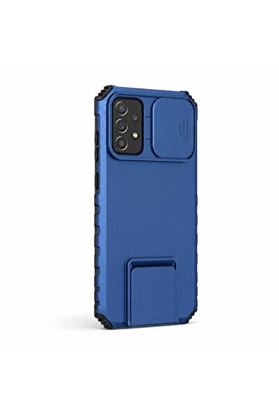 DARA Θήκη Defender με Βάση Στήριξης για Samsung Galaxy A72 4G/ 5G, Μπλε, Ρυθμ...