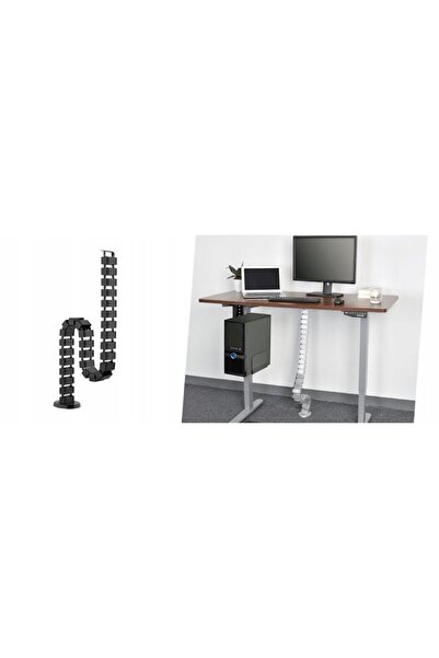 NO BRAND Organizator de cabluri, ghidaj de cabluri sub birou 122 Spacetronik ...